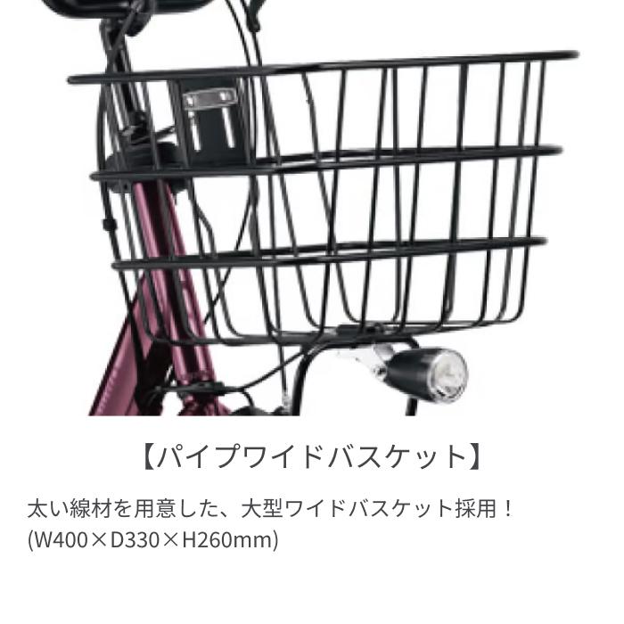Panasonic（パナソニック） 子供乗せ自転車 20インチ 3人乗り