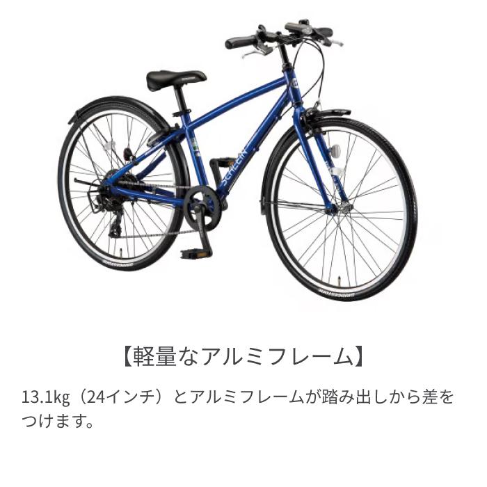 BRIDGESTONE（ブリヂストン） こども用自転車 24インチ シュライン