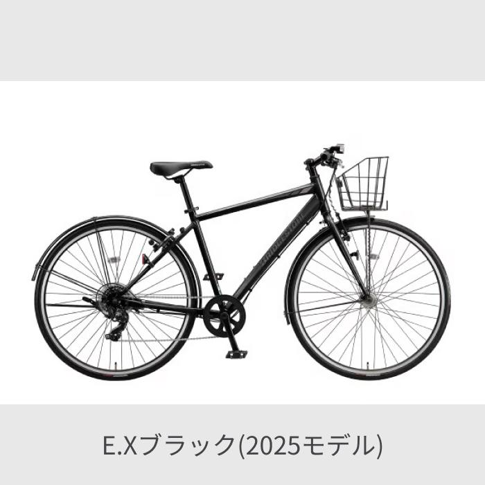 2025年10月新品購入し数回乗車 ブリジストン TB1 ブラック(フレームサイズ480mm) TB1 ブリヂストン(BRIDGESTONE) クロスバイク 27インチ