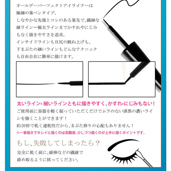 オールデーパーフェクトアイライナー【お得な6本セット(1本 3ml×6