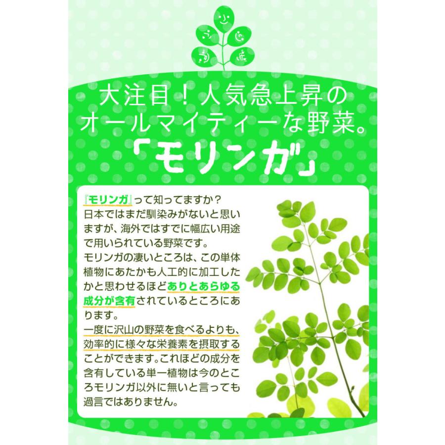 もりんが モリンガ 乳酸菌 サプリメント healthylife モリンガかぞく 