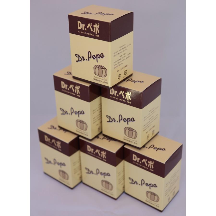 Dr.ペポ ドクターペポ 6個セット（1箱 80粒入×6) サプリメント パンプキンシードオイル１００％使用 国内再精製の安全なオイル 日本製