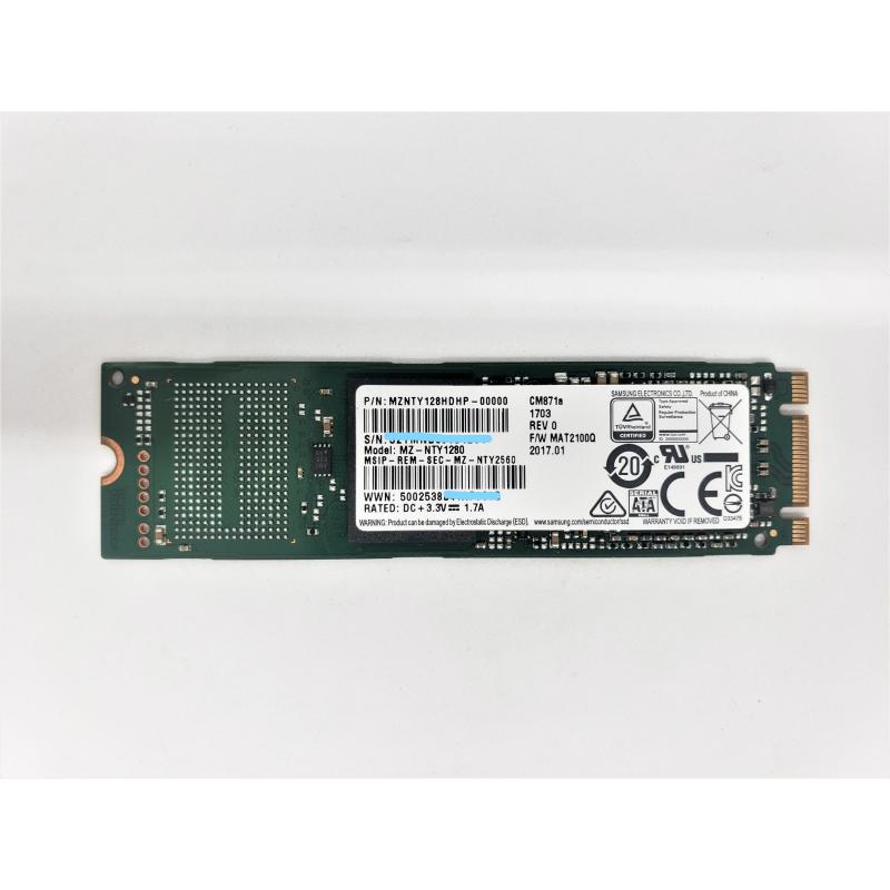 Fordeling Creek tøve サムソン SAMSUNG m.2sata SSD 128GB MZ-NTY1280 動作保証品 動作確認済み フォマード済み  :SS-NTY1280:朝輝ショップ - 通販 - Yahoo!ショッピング