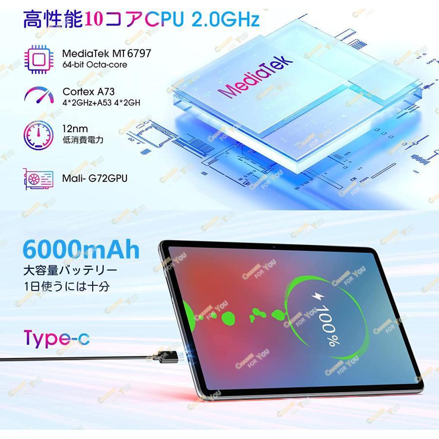 タブレット PC 10.1インチ 2024新登場 Android12.0 Wi-Fi 8+ タブレット PC 10.1インチ 2024新登場 Android12.0 Wi-Fi 8+