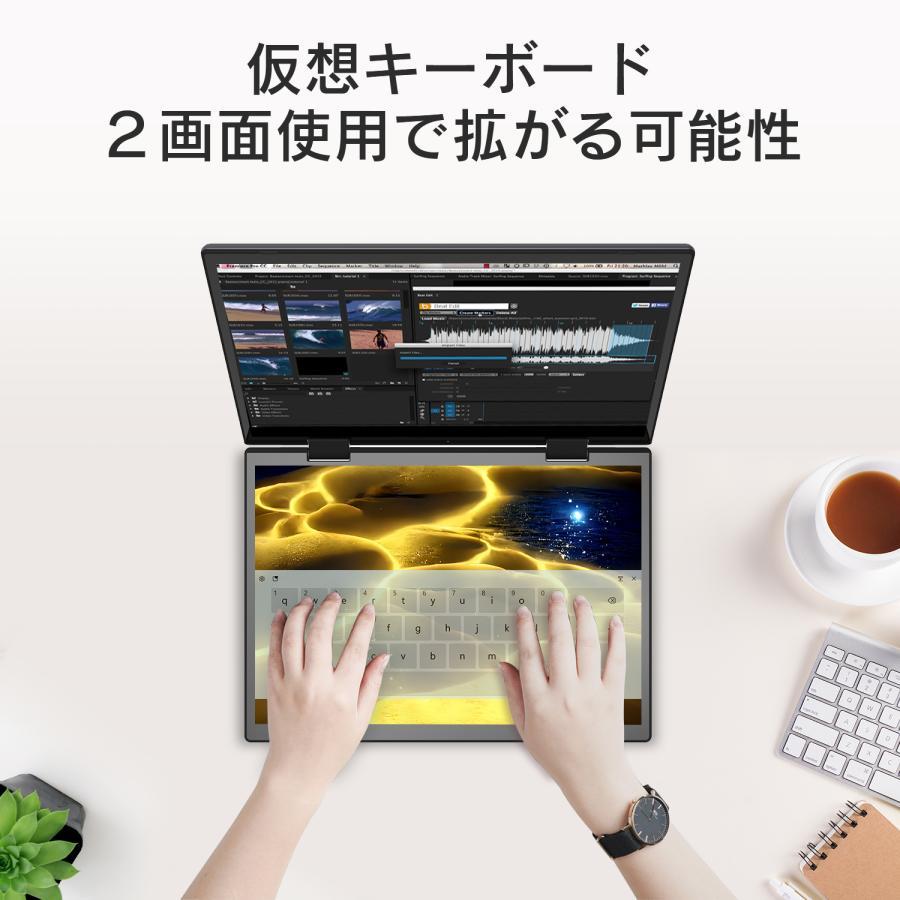 新品ノートパソコン タッチパネル式 360° 10.5型 2画面回転 搭載 新品ノートパソコン タッチパネル式 360° 10.5型 2画面回転 搭載