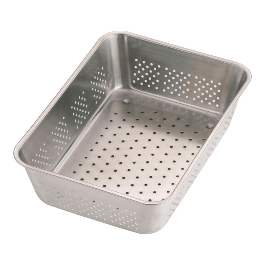 18−8野菜水切りバット 8枚取 9-0138-0405