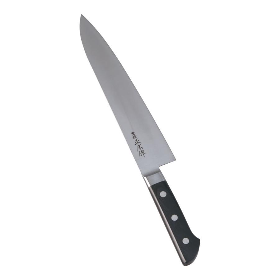 正広 本職用日本鋼 牛刀 13012 24cm 9-0318-0203