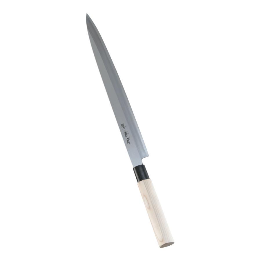 無銘堺物柳刃230㍉⁄白水牛口輪木柄⁄リメイク品