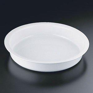 陶器製 丸型フードパン 仕切無 9-1587-0501