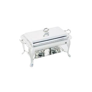 SW18−8共柄角チェーフィングデッシュ シングル 25インチ 9-1632-0103