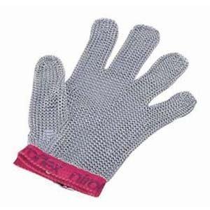 ニロフレックス メッシュ手袋5本指 S S5（白） 9-1479-0803