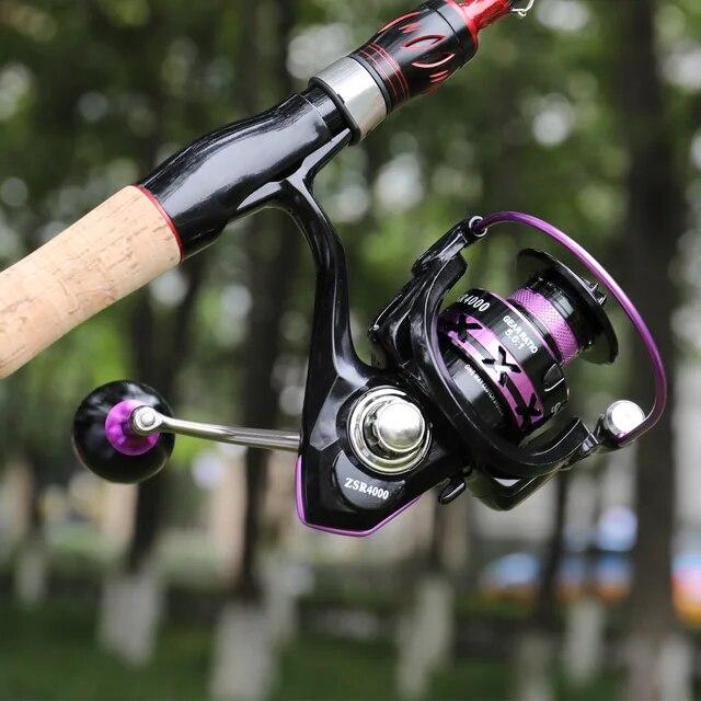 Sougayilang-スピニングリール5.0-2000,最大抗力10kg 5bb,carp釣りリール,アルミニウムスプール,子供用,新しい5000:｜cyukusou｜15