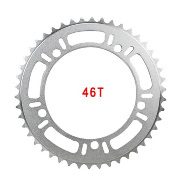 折りたたみ式電動自転車チェーンリング,シングルスピード固定ギア,130 bcd,fixie,39/44/46t/48t/53t,1/2x1/8 ",｜cyukusou｜25