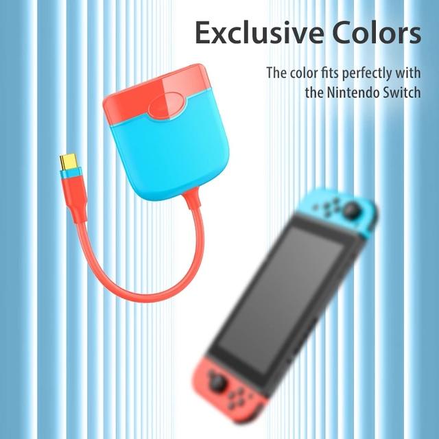 Nintendo Switch用USBドック,HDMI互換,4k,100w,pdドッキングステーション,アクセサリ,充電ドック,スイッチ,ホスト｜cyukusou｜03