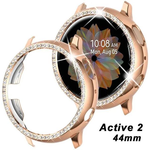 Samsung用ダイヤモンド保護ケース,Galaxy Watch Active 2用保護バンパー,40mm,44mm｜cyukusou｜02