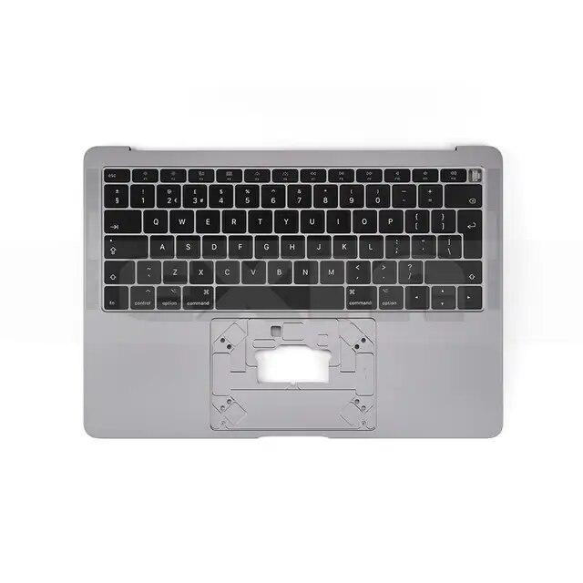 MacBook Air 13 "A1932 us uk用のオリジナルの電子フットレスト,キーボードとバックライト付き,3184,2018,2019｜cyukusou｜15