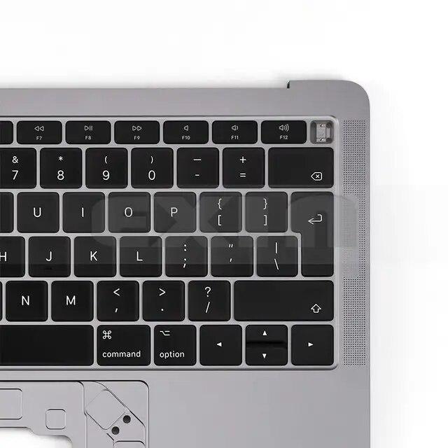 MacBook Air 13 "A1932 us uk用のオリジナルの電子フットレスト,キーボードとバックライト付き,3184,2018,2019｜cyukusou｜19