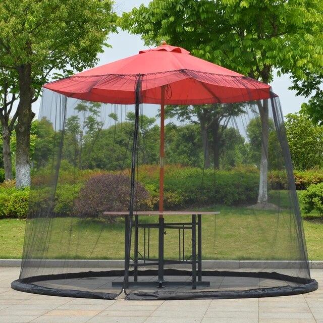 防蚊屋外傘,パティオテーブル,300x230cm｜cyukusou｜05