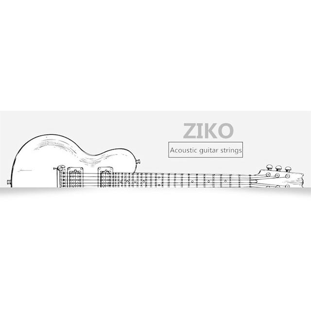 Ziko dus-アコースティックギター弦,六角形炭素鋼コア,シルバーメッキ楽器アクセサリー,パーツ,010,011,012｜cyukusou｜10