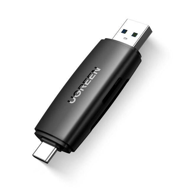 Ugreen-USB 3.0からSDへのメモリカードアダプター,pcラップトップアクセサリー用メモリーカード,マルチスマートカードリーダー｜cyukusou｜22