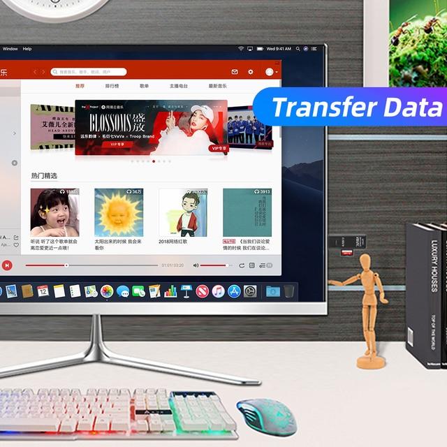 2で1カードリーダー、usb 3.0マイクロsd tfカードメモリリーダー高速マルチカードライターアダプタフラッシュドライブノートパソコンの付属品｜cyukusou｜05