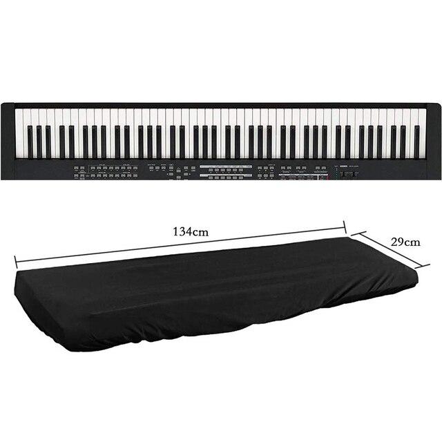 88キーキーボード用の調整可能なピアノキーボード,実用的なピアノカバー,防塵,防水,収納バッグ｜cyukusou｜16