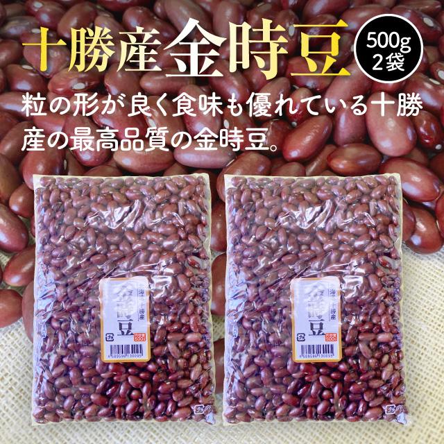 【令和7年度産】北海道十勝産金時豆500g・2袋 | 