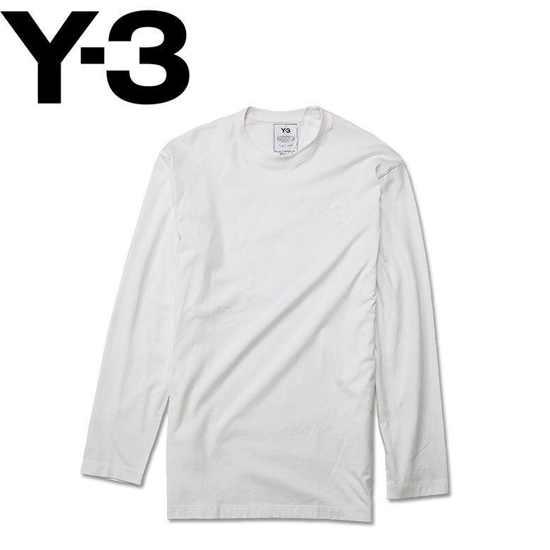 Y-3 ワイ・スリー 長袖Tシャツ M CLASSIC CHEST LOGO LS TEE シンプル