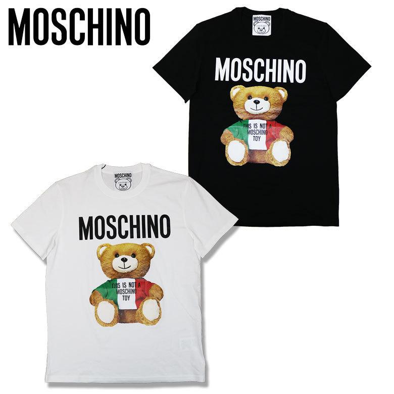 Moschino モスキーノ Bear Motif T Shirt 半袖tシャツ ベアプリント クマ メンズ カジュアル Dbl Zpv07 D Bland2nd 通販 Yahoo ショッピング
