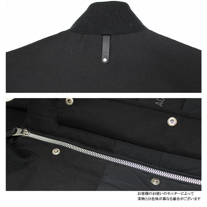 MACKAGE マッカージュ ダウンベスト ライトダウン brody インナーダウン ラバーロゴ ナイロン地 メンズ ロングシーズン フラップ 贅沢の画像