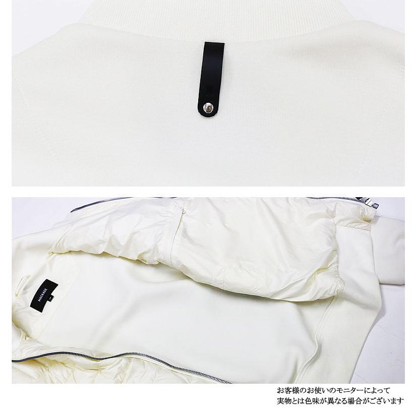 MACKAGE マッカージュ ダウンジャケット コンビダウン COLLIN-R インナーダウン ロゴパッチ ナノダウン メンズ ロングシーズン 贅沢の画像
