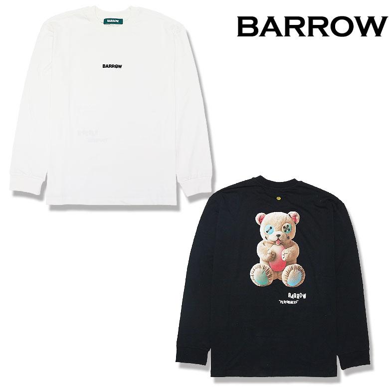 BARROW（バロー） Tシャツ 長袖 ロングスリーブ S/S T-SHRT UNISEX 