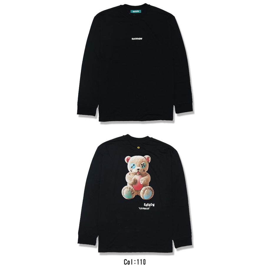 BARROW（バロー） Tシャツ 長袖 ロングスリーブ S/S T-SHRT UNISEX 