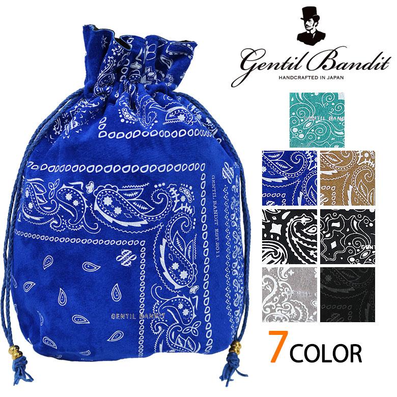 GENTIL BANDIT ジャンティバンティ スエード巾着バッグ 鞄 カバン
