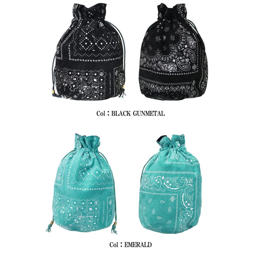 GENTIL BANDIT ジャンティバンティ スエード巾着バッグ 鞄 カバン