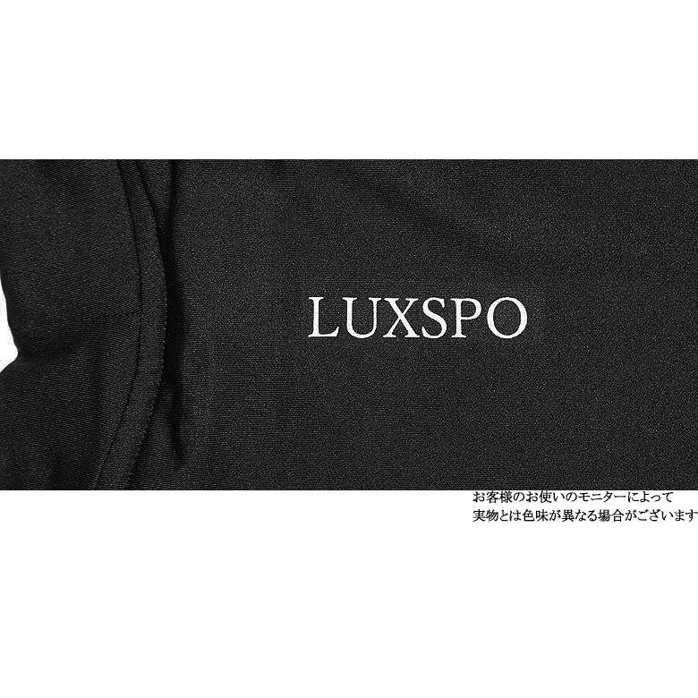 LUXEAKMPLUS リュクスエイケイエムプラス モックネックTシャツ 半袖 ゴルフウェア 吸湿・速乾機能 ブランドロゴ ストレッチ　ストレスフリー｜d-bland｜12