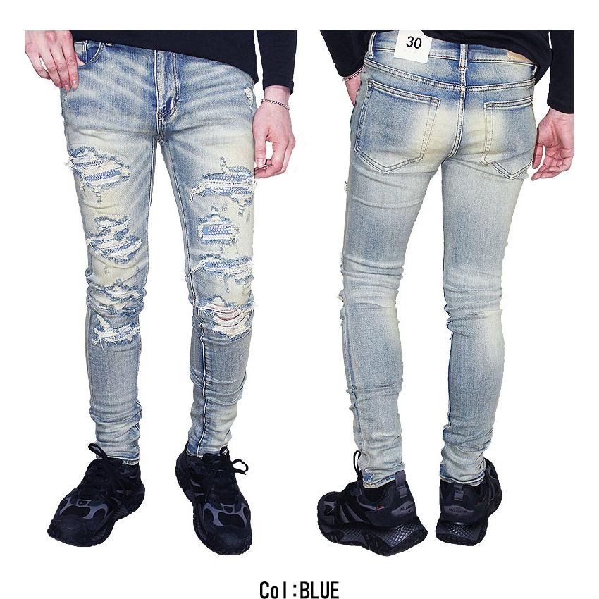 【やろう】mnml ミニマル　スキニーデニム 30 やろう】mnml ミニマル スキニーデニム 30 mnml（ミニマル） デニム