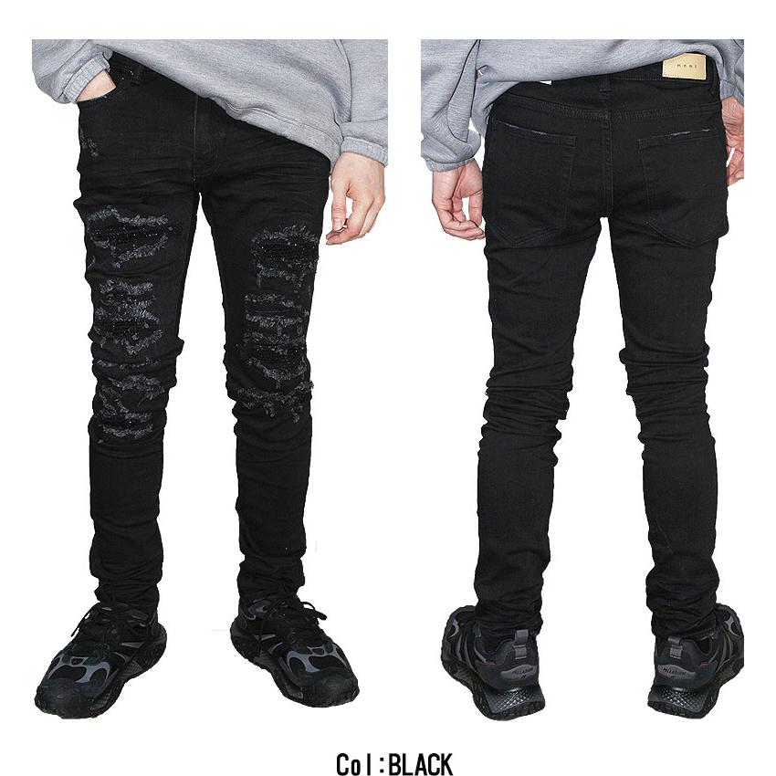 mnml（ミニマル） ストレッチデニム ジーパン スキニースリムフィット