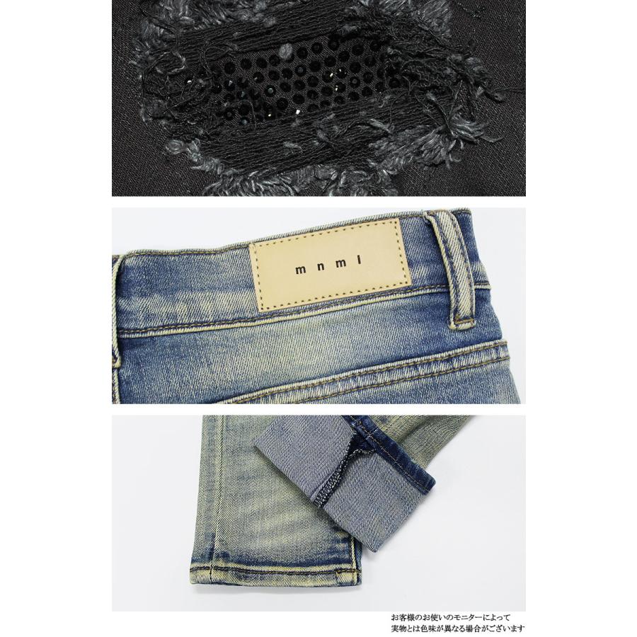 mnml（ミニマル） ストレッチデニム ジーパン スキニースリムフィット