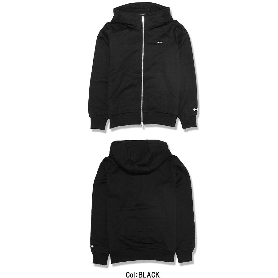 TATRAS タトラス パーカー フーディ HOODIE ジップアップ FELDA フェルダ タイトシルエット 立体感 高級感 ロングセラー シルケット加工 メンズ 大人の画像