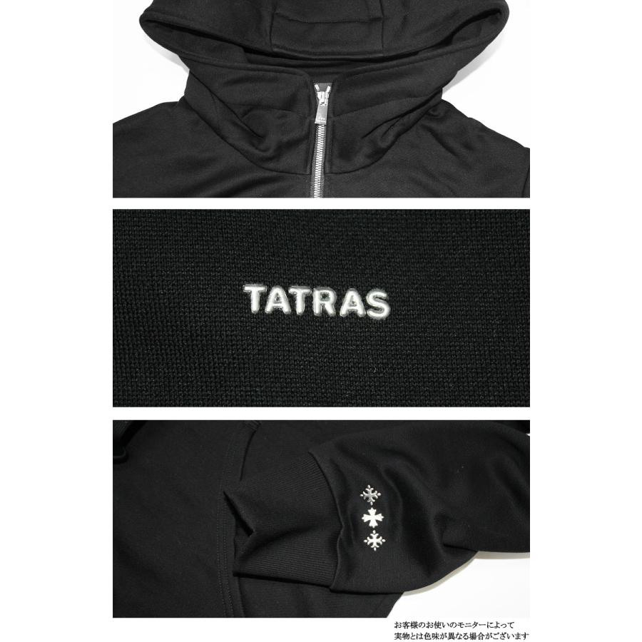 TATRAS タトラス パーカー フーディ HOODIE ジップアップ FELDA フェルダ タイトシルエット 立体感 高級感 ロングセラー シルケット加工 メンズ 大人の画像