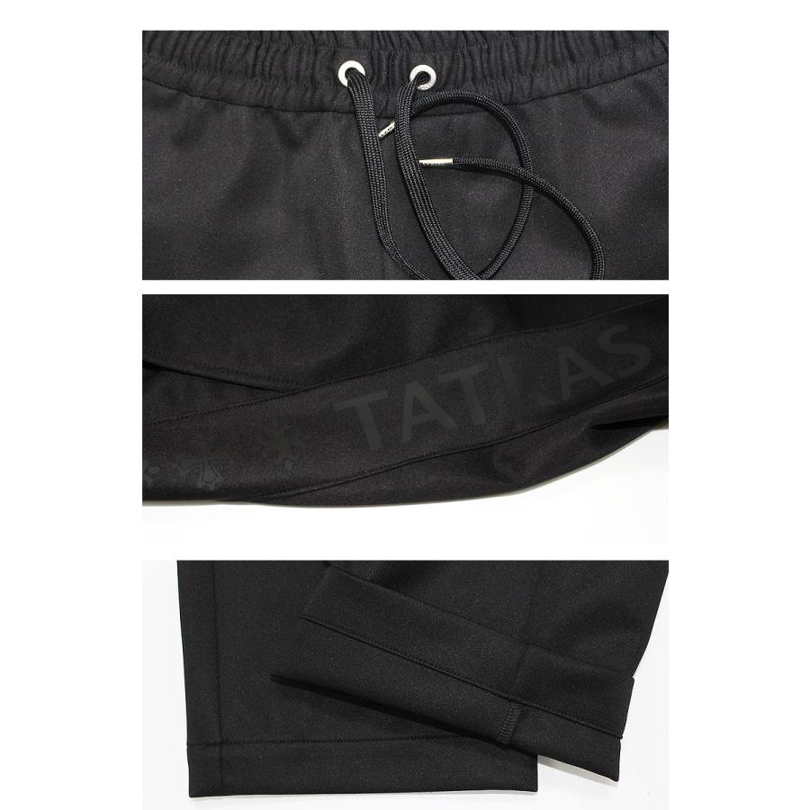 TATRAS タトラス ダンボールニットパンツ イージーパンツ MENTORE メントーレ キックバック ロゴプリント アクティブシーン タウンユース メンズの画像