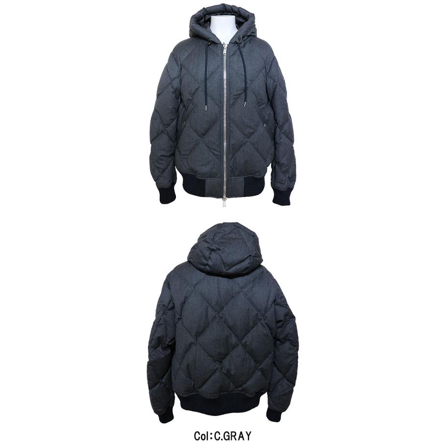 TATRAS タトラス ダウンジャケット CASSARO カッサーロ ショート丈フードダウンブルゾン リラックスサイズ エッジ フィット感 高級感 メンズ 大人の画像