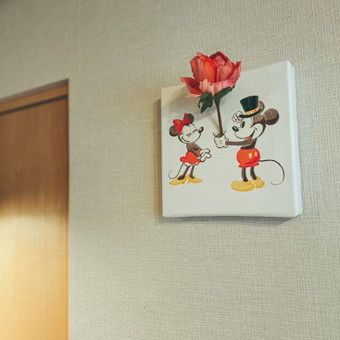 生きているアート ミッキー ミニー 花瓶アート D Canvas 通販 Yahoo ショッピング