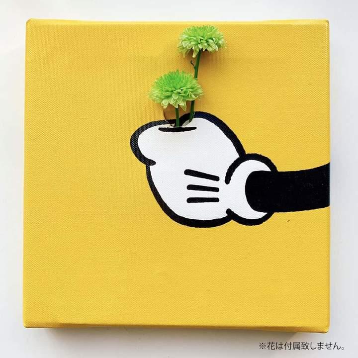 ディズニー 花瓶 アート ミッキー 花瓶アート D Story Canvas 通販 Yahoo ショッピング
