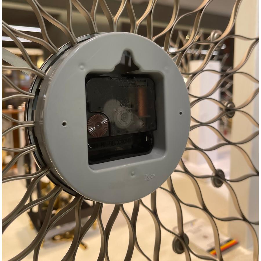 アンティーク調 ゴールド 星形 掛時計 ドイツ製 アンティーク調 ゴールド 星形 掛時計 ドイツ製