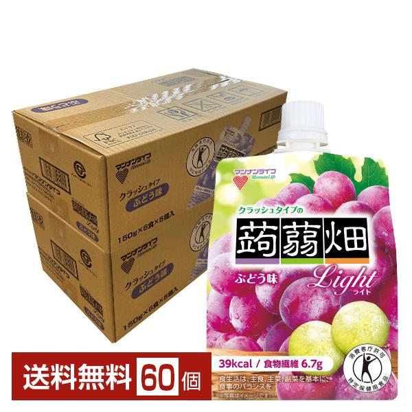 蒟蒻畑 特定保健用食品 マンナンライフ クラッシュタイプの蒟蒻畑