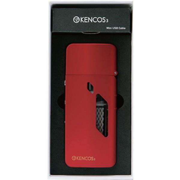 ポータブル水素ガス吸引具 KENCOS3(ケンコス3) レッド 本体カラー 