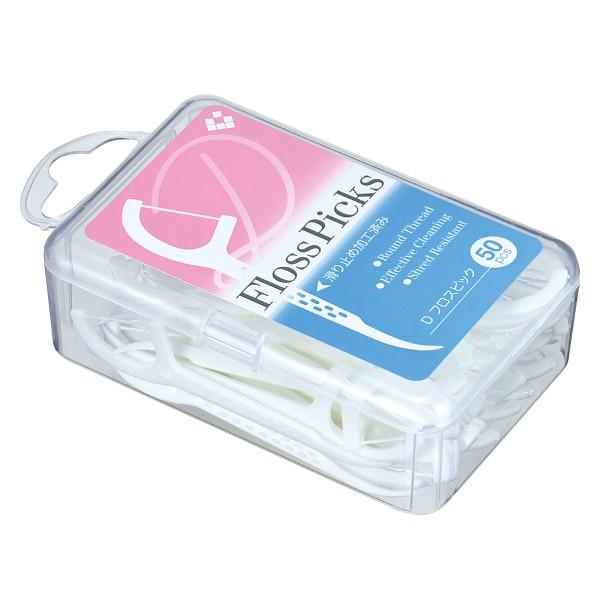 FlossPicks Dフロスピック 1箱(50本入)(メール便9点まで) 爆買 : 歯科