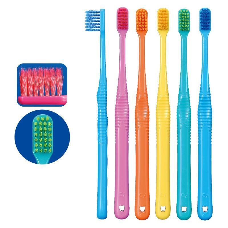 Ciメディカル 歯ブラシ Ci PRO FOUR 4列歯ブラシ M ふつう 5本セット